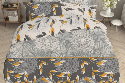 КПБ 2,0 сп бязь 120гр/м2 Текстильная коллекция (Астра)